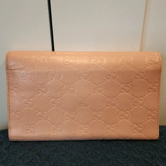 Gucci Guccissima light Pink wallet EUC - Picture 4 of 14